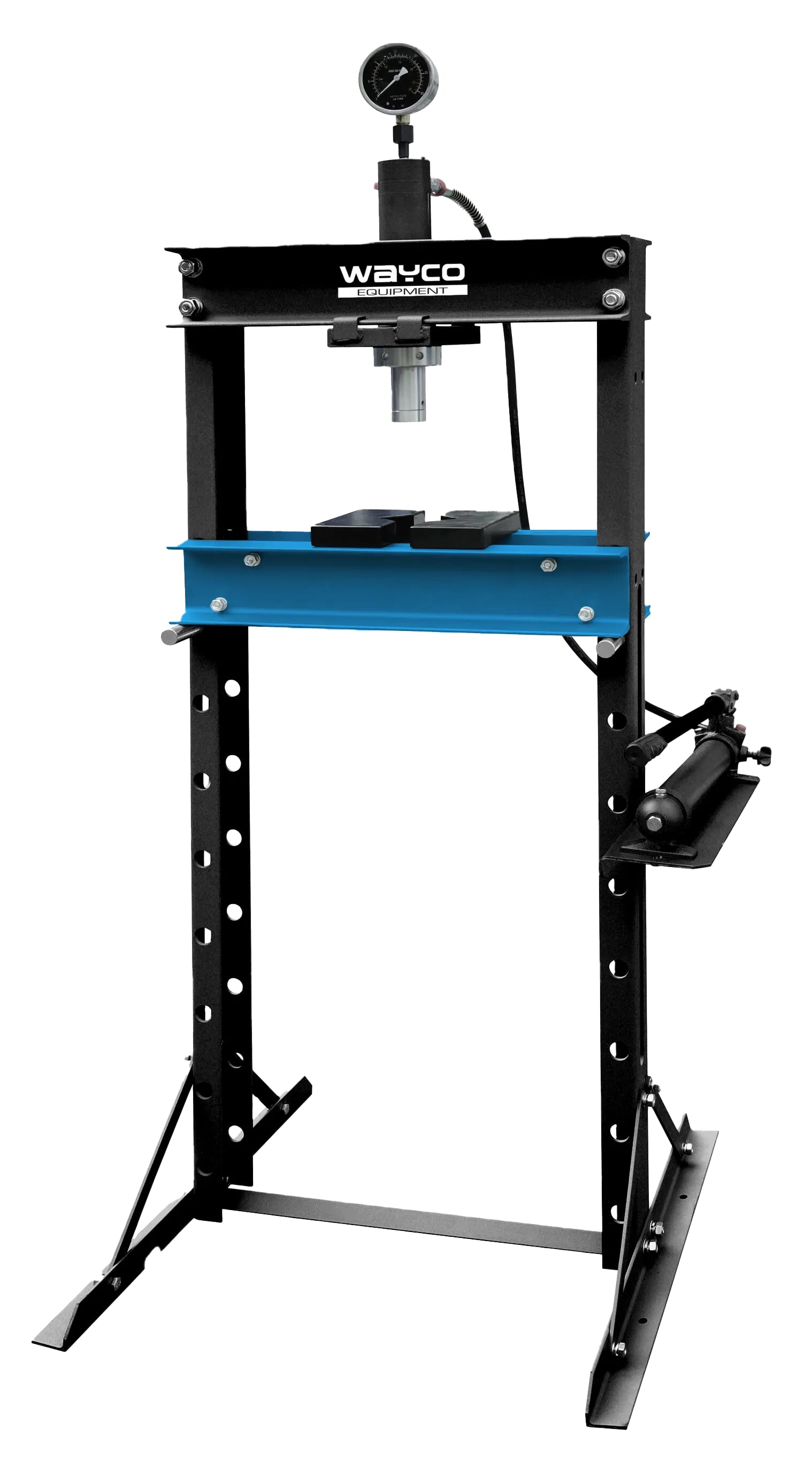 Wayco Hydraulic Shop Press Bolted 20 Ton w/Hand Pump – Engineers Collective