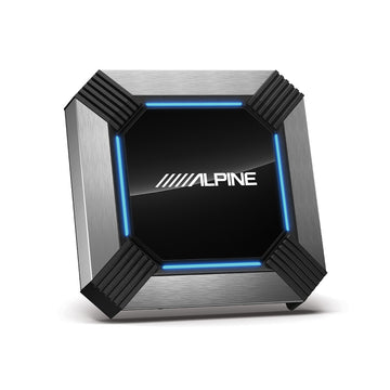 Alpine PXE-X121-12EV 12-channel DSP amplifier with Bluetooth module for Tesla vehicles