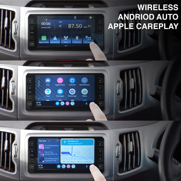 Mongoose -  Toyota Multimedia Unit - Wireless Carplay & Android Auto