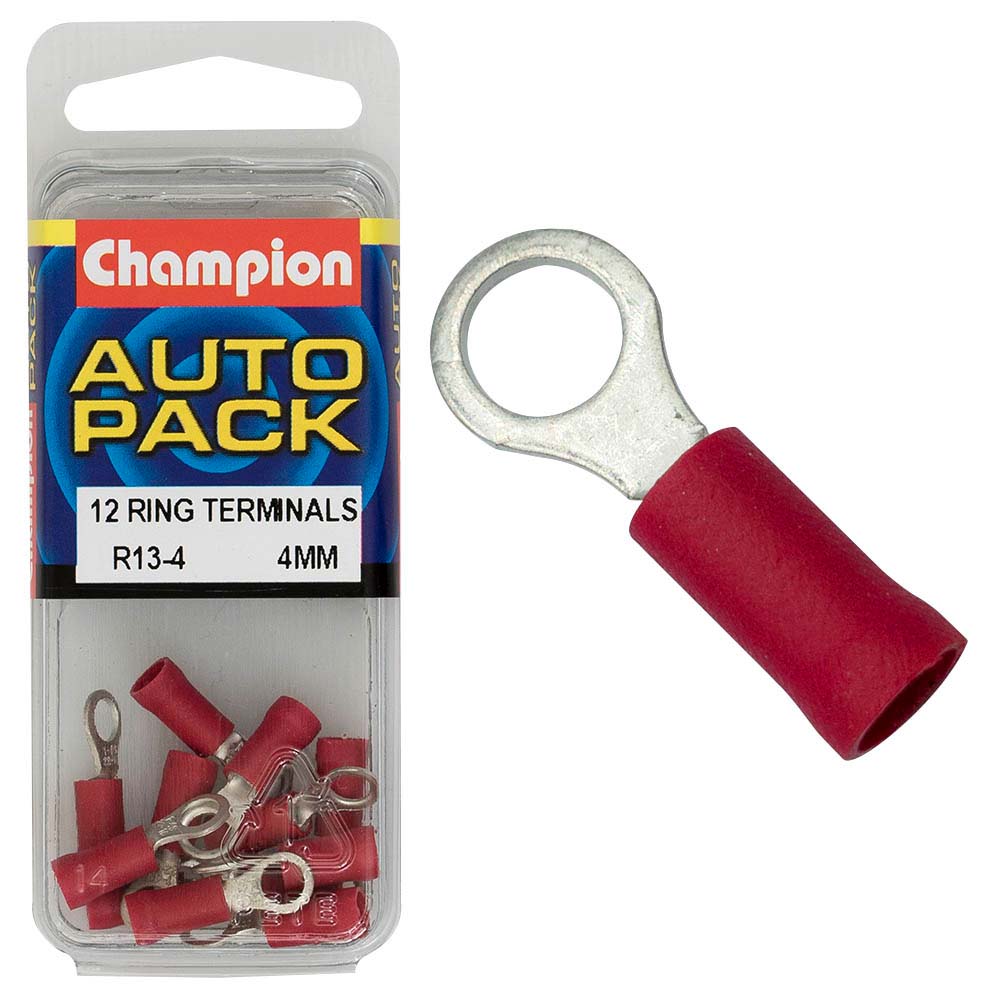 Champion Red Ring Terminal-4mm | ISL