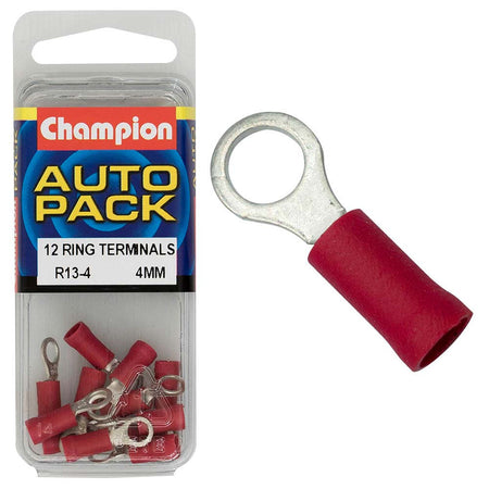 Champion Red Ring Terminal-4mm | ISL