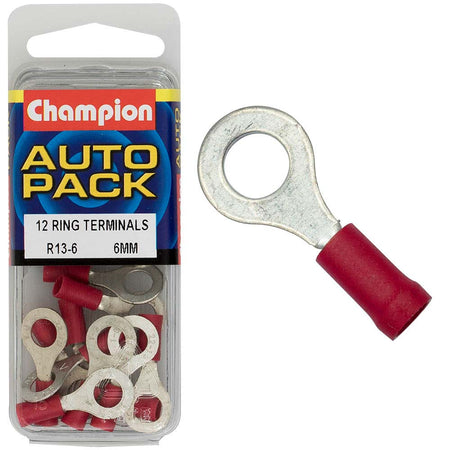 Champion Red Ring Terminal-6mm | ISL