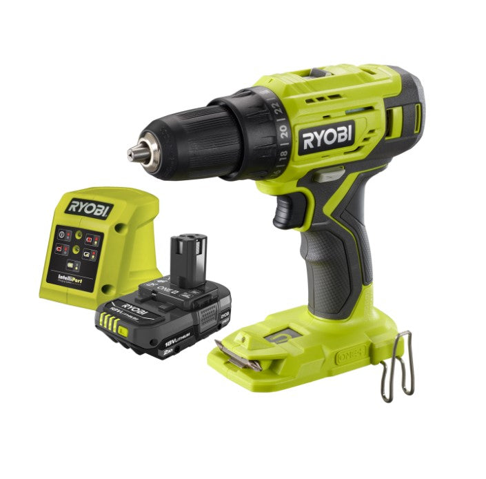 Ryobi One+ 18v Cordless Drill Kit With Battery And Charger | Formula