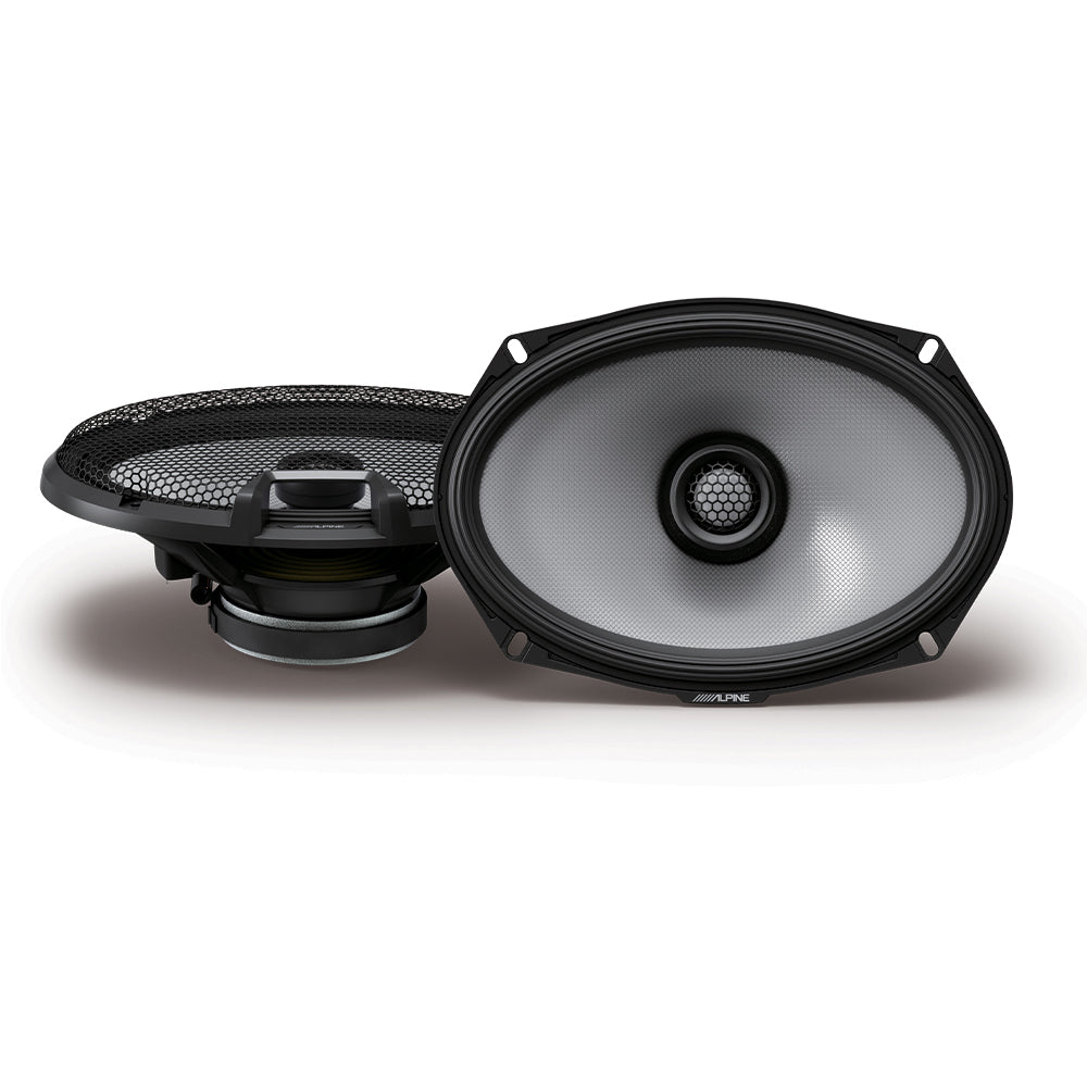 Alpine (R2 Series) 6"X9" Coaxial Speaker 2-Way 100w Rms (Pair) (With Grills) | Formula