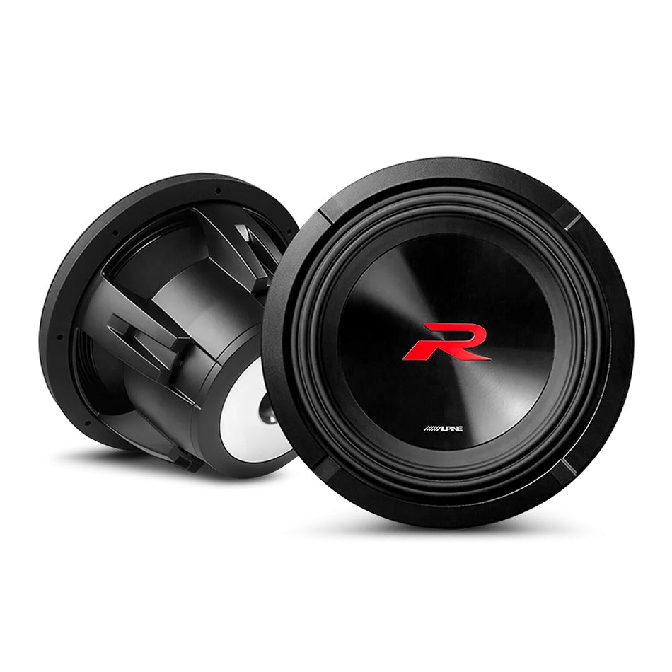 Alpine Type R 10" Subwoofer Dual 2ohm 750w Rms (R2 Series)