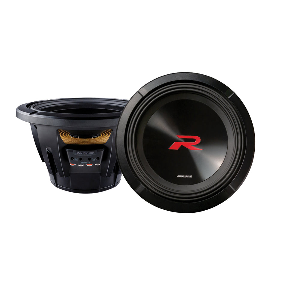 Alpine Type R 10" Subwoofer Dual 4ohm 750w Rms (R2 Series)