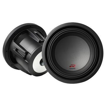 Alpine R2 Series 12-inch dual 4Ω subwoofer with cast aluminium frame and Kevlar-treated cone