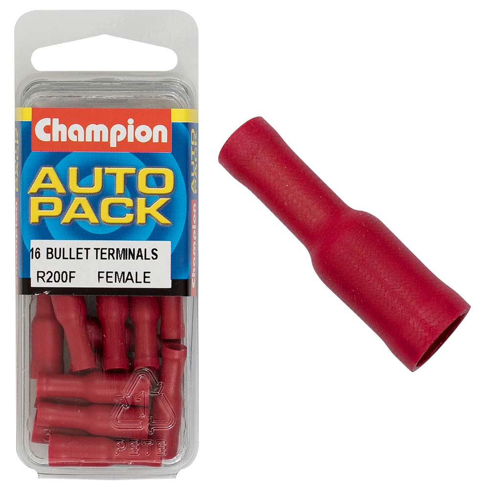 Champion Red Bullet Terminal-Female | ISL