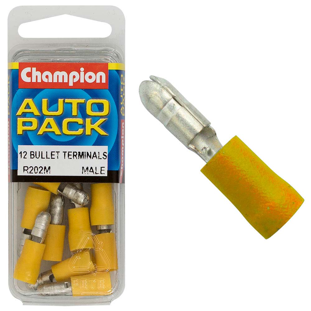 Champion Yellow Bullet Terminal-Male | ISL