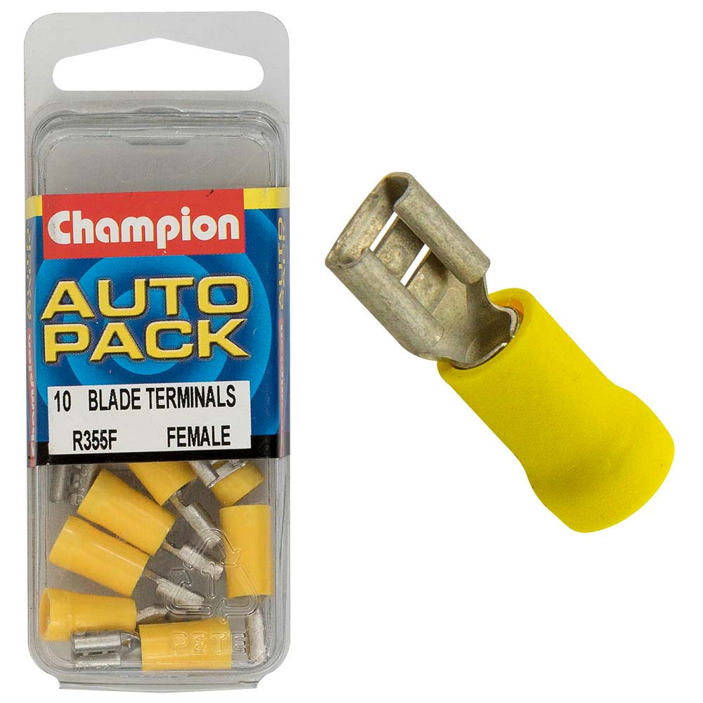 Champion Yellow Blade Terminal-Female | ISL