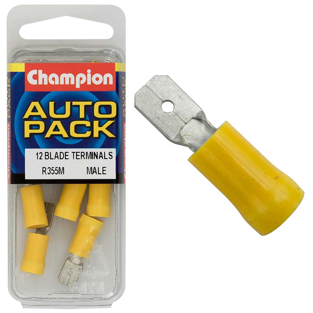 Champion Yellow Blade Terminal-Male | ISL
