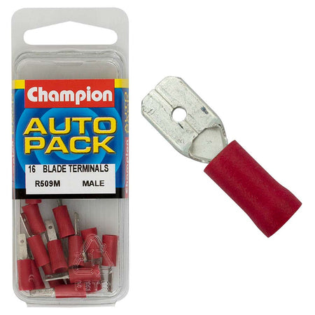Champion Red Speaker Blade Terminal-Male | ISL
