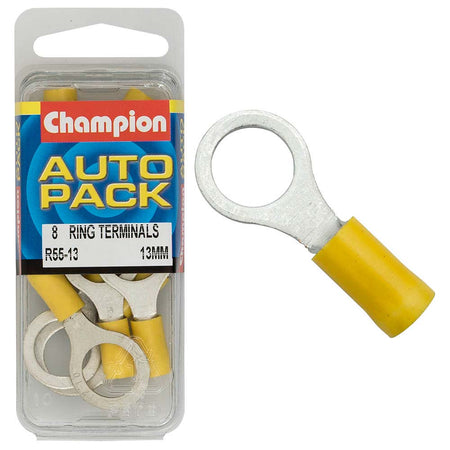 Champion 13mm Yellow Ring Terminal | ISL