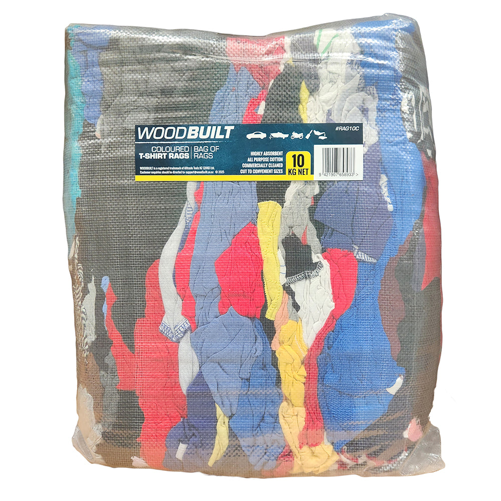 Woodbuilt Bag Of Rags Coloured 10kg | Alltrade