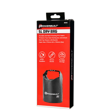 Powerbuilt All-Purpose Dry Bag, 5 Litre | Alltrade