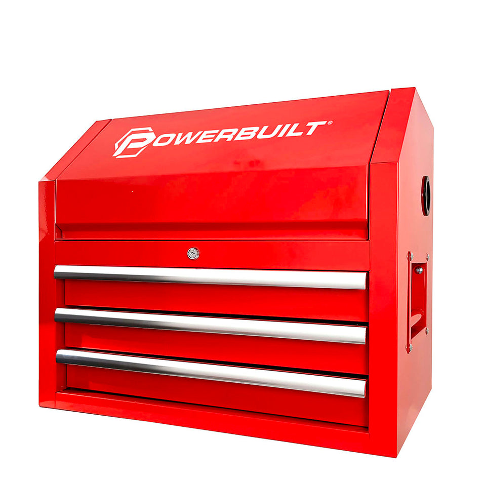 Powerbuilt 3 Drawer + Big Lid Tool Chest