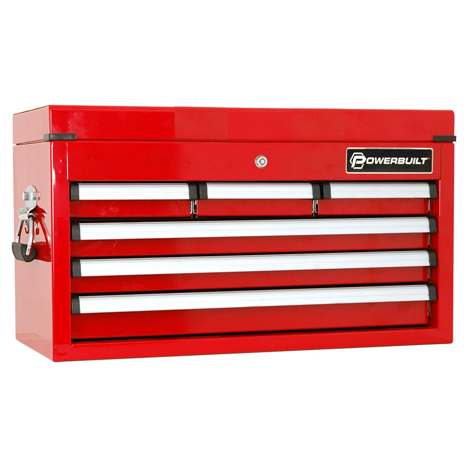 Powerbuilt 6 Drawer Tool Chest - Racing Red