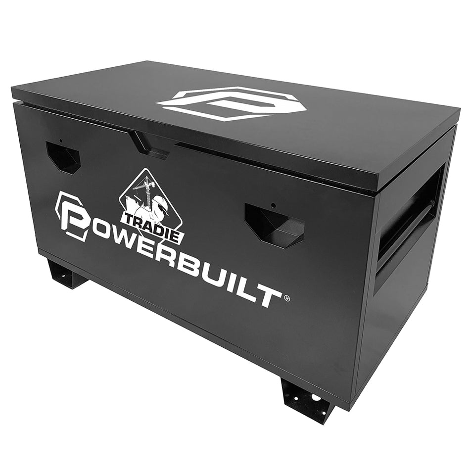Powerbuilt Tradie Site Storage Box 36" / 155 Litres