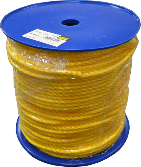 Xcel Rope - Yellow Polypropylene 183m Reel 8mm | Hobeca