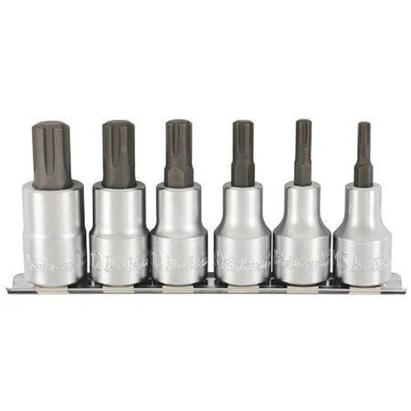 Koken RS4027/6 Ribe CV Bit Socket Set 1/2"Dr 6pc 5-14mm | Hobeca