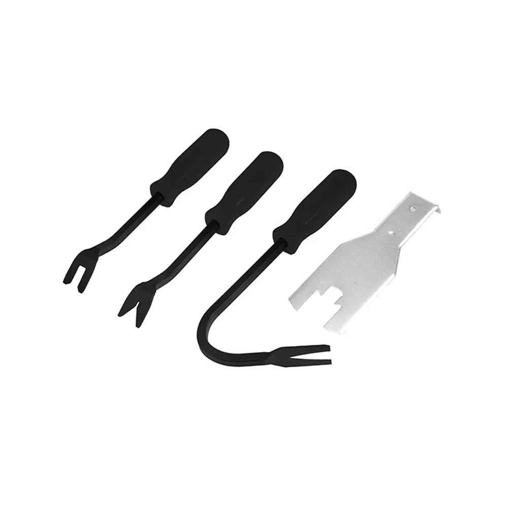 Rytool 4-piece trim remover set with clip remover, upholstery and door handle tools