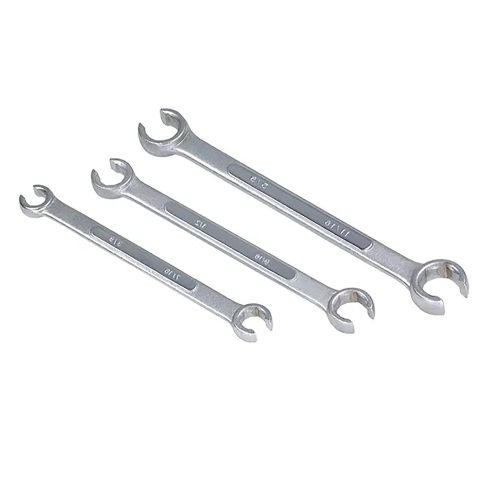 Rytool 3pc AF flare nut spanner set with double-ended spanners