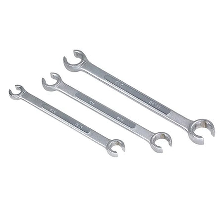 Rytool 3pc AF flare nut spanner set with double-ended spanners