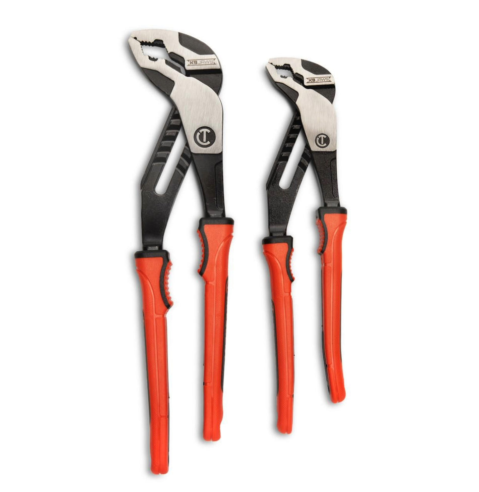 Crescent 2Pc Z2 K9 V-Jaw Dual Material Tongue & Groove Plier Set | Accent Tools