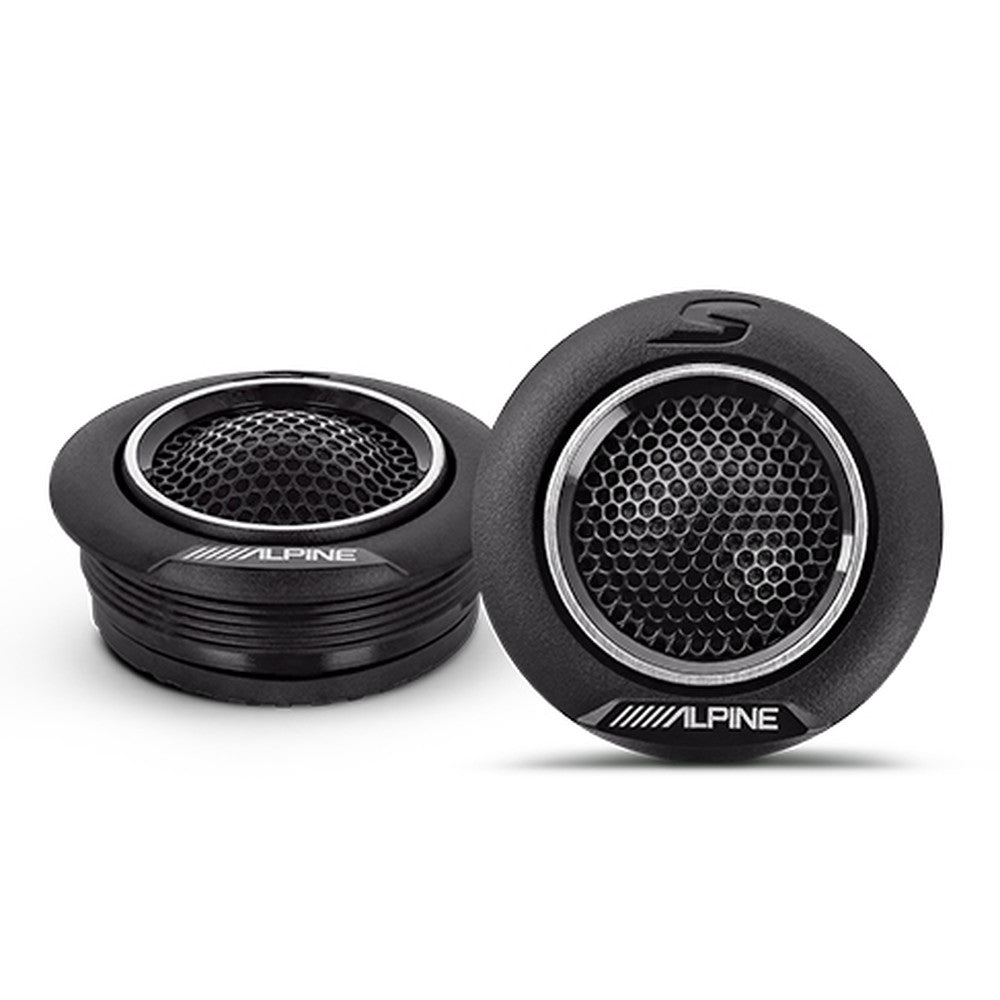 Alpine (S2 Series) 1" Component Tweeter 80W Rms (Pair)