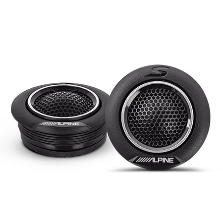 Alpine (S2 Series) 1" Component Tweeter 80W Rms (Pair)