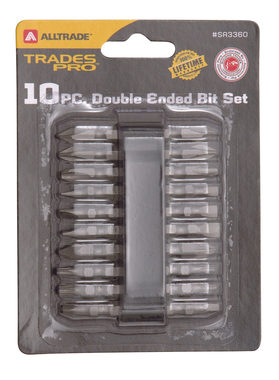 10pc Double Ended Bit Set