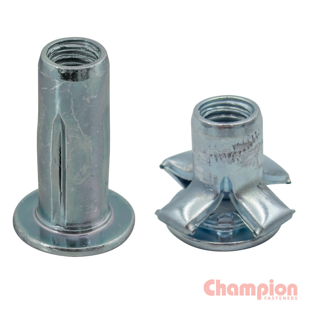 Champion Steel Cross Rivet Nuts - M8 | ISL