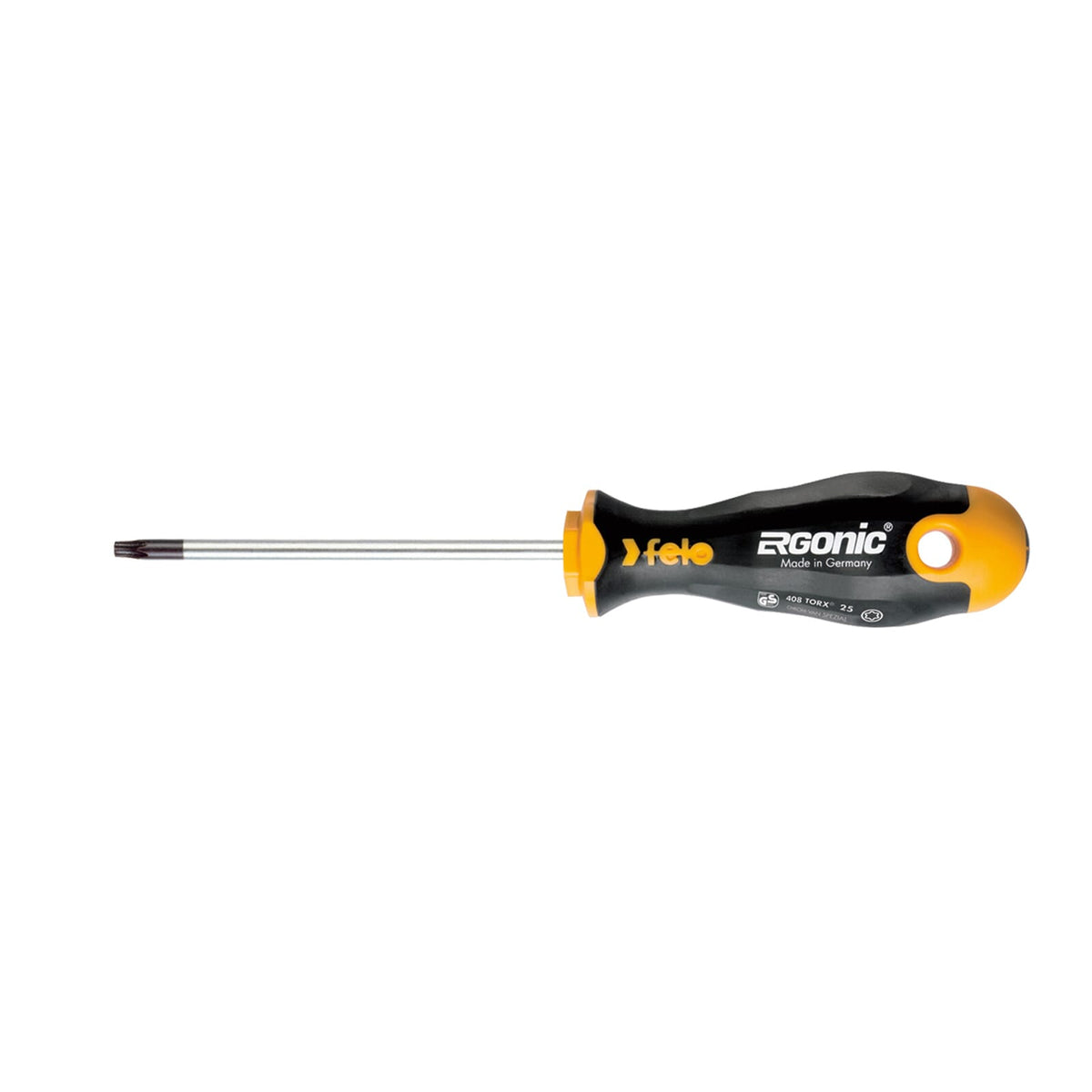 Felo 407 Ergonic Screwdriver Tamper Proof Torx T25 x 100mm | Hobeca