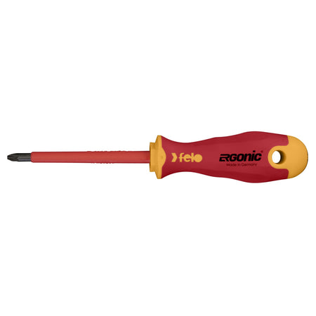 Felo 417 Ergonic Insulated Plus/Minus Screwdriver Size Z2 Hardened Tip | Hobeca