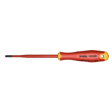 Felo 418 Ergonic E-slim Torx T20 x 125mm insulated screwdriver with slimline handle