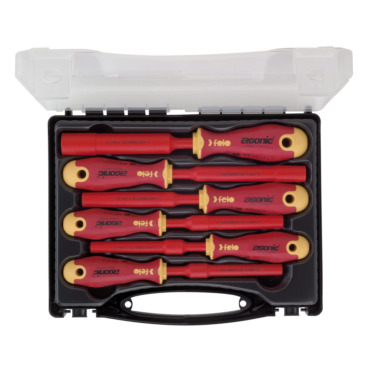 Felo 419 M-Tec Nutdriver Set 6pc Insulated | Hobeca