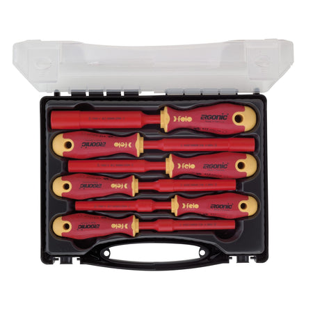 Felo 419 M-Tec Nutdriver Set 6pc Insulated | Hobeca