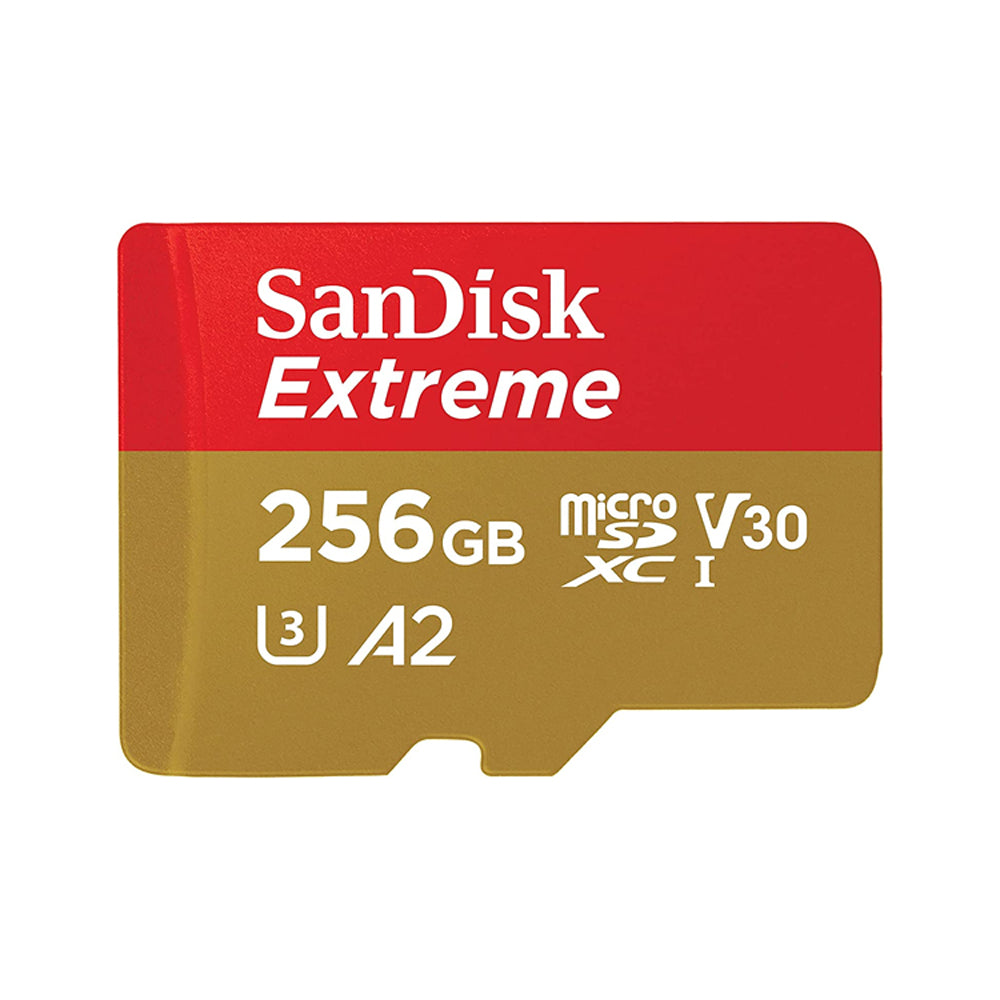 Sandisk Extreme Micro Sdxc 256gb Up To 190mb/S Class 10 A2 V30* | Formula