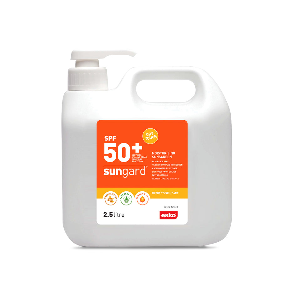 SunGard SPF50+ Sunscreen, 2.5L Pump Bottle