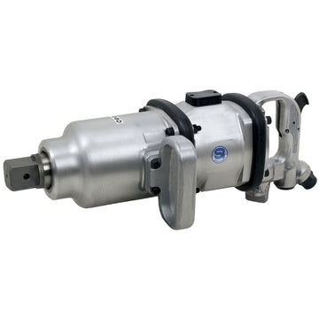 Shinano 1.5 inch square drive pneumatic impact wrench, straight body with D handle