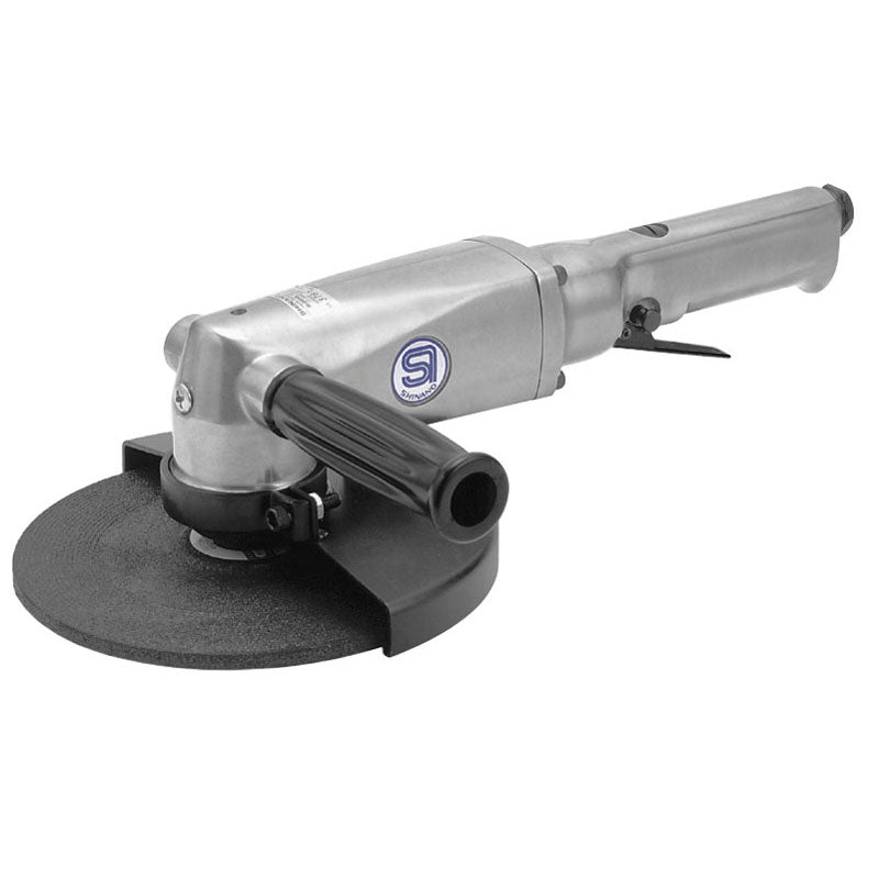 Shinano 180mm Angle Grinder w/ Lever Throttle | Accent Tools