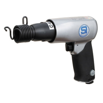Shinano pistol grip air hammer with 10.2 mm chisel