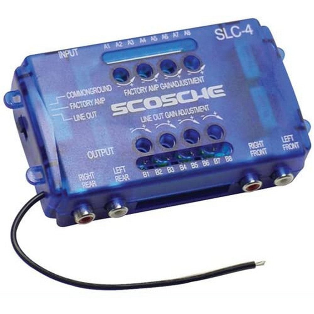 4 Ch Passive Line Out Converter 80w Speaker / Line To Rca | Formula