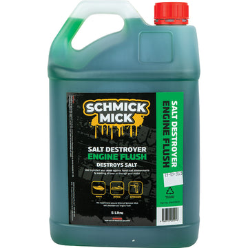Schmick Mick Salt Destroyer Engine Flush 5.0L container