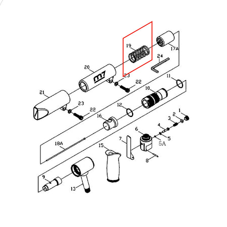 M7 Air Needle Scaler Spring For Sn-2110 | Formula
