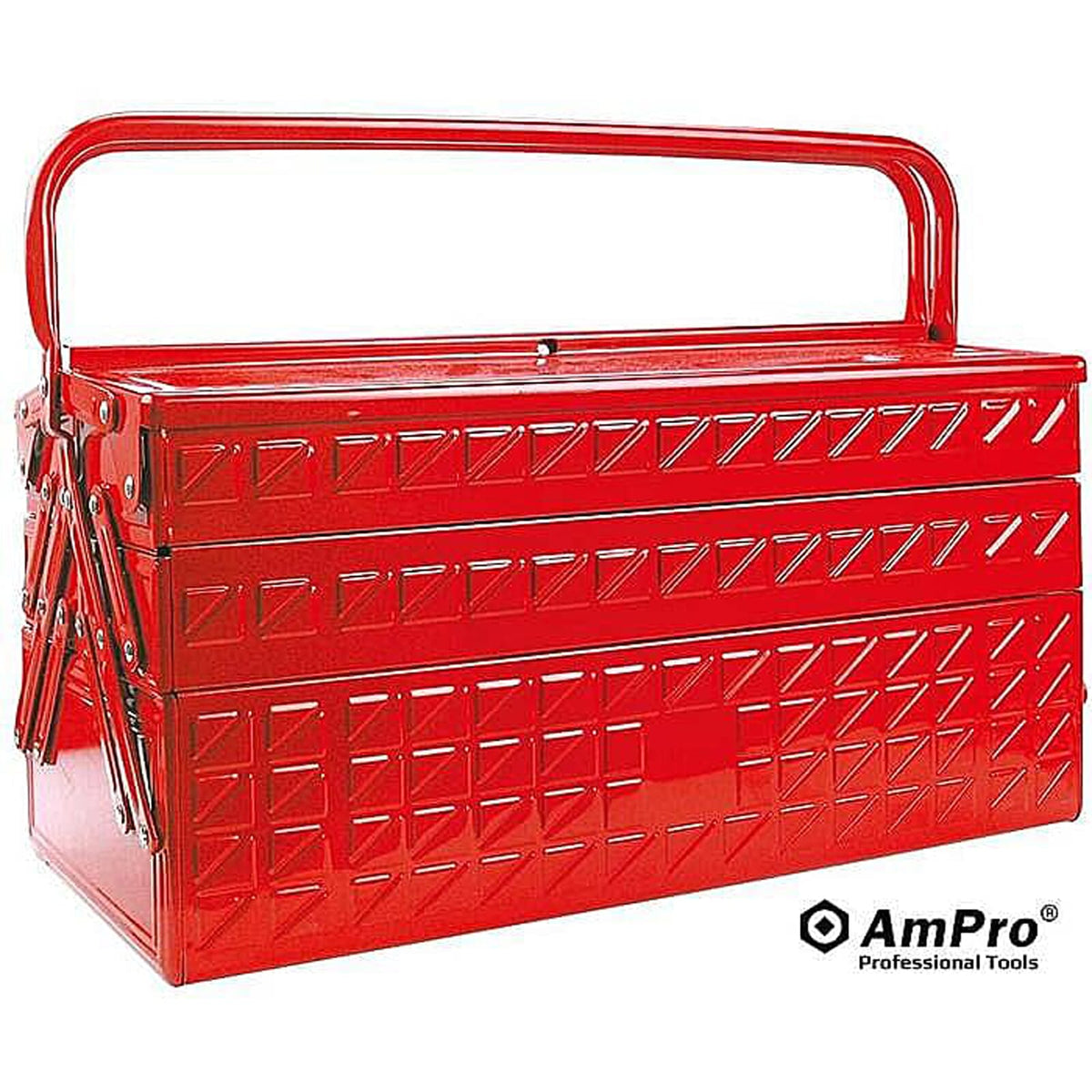 AmPro Tool Box Cantilever 5 Tier 470mm x 220mm x 295mm | Hobeca
