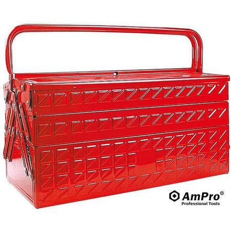 AmPro Tool Box Cantilever 5 Tier 470mm x 220mm x 295mm | Hobeca