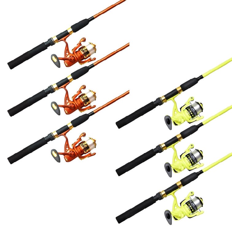 Kilwell Fishing Rod & Reel - Spinning Set 1.68m 2-pce with Nylon #DISPIN56