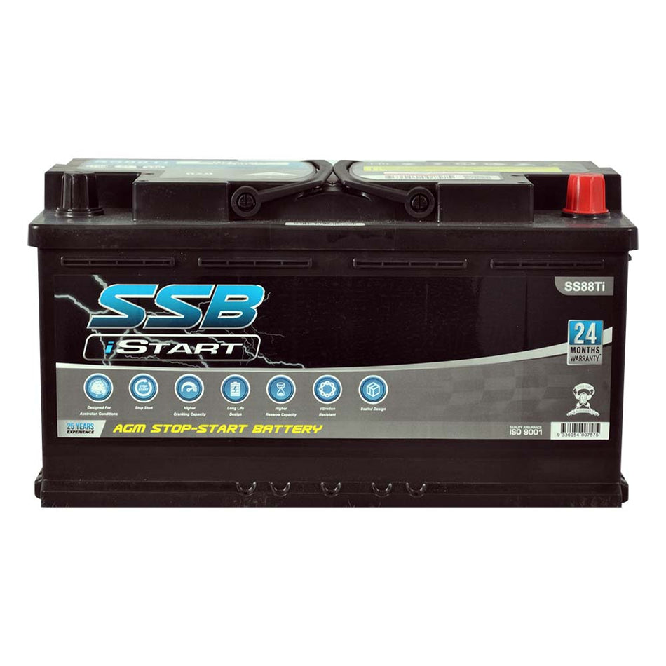 Agm Battery Stop Start Vrla (Agm) 12v 1100cca 95ah By Ssb High Performance | Formula