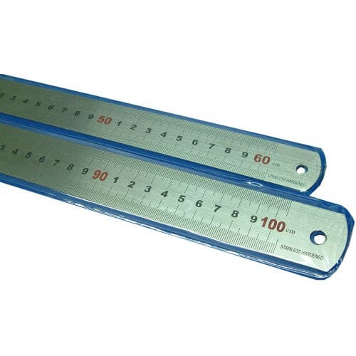 Xcel Straight Rule Stainless Steel Metric 1000mm